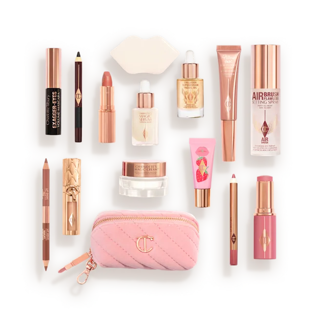 Calendario de Adviento Charlotte Tilbury 2026 con productos de maquillaje