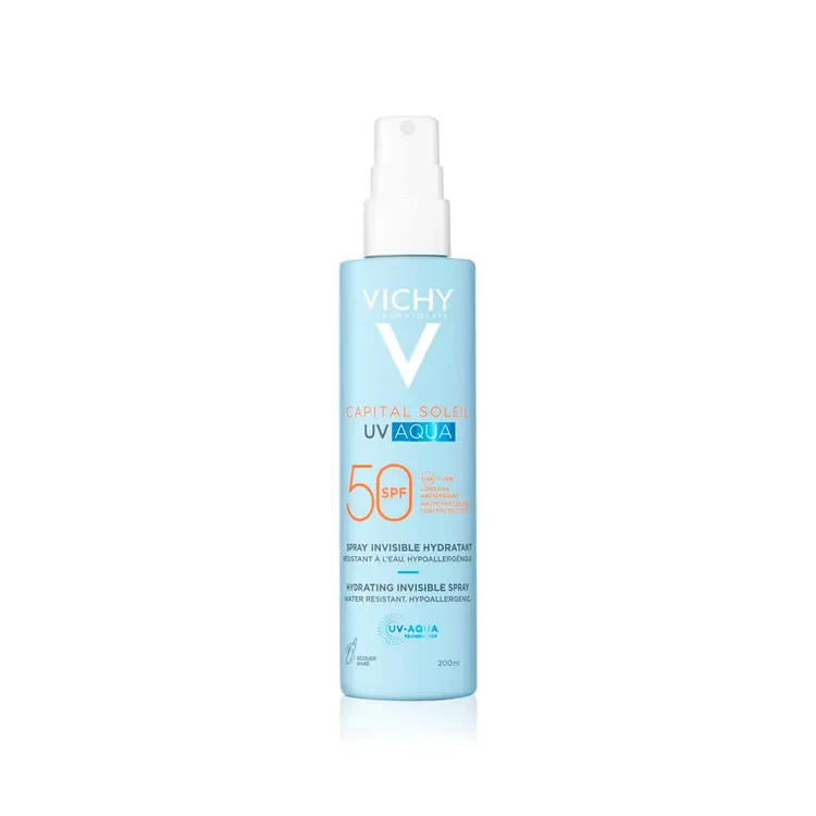 Vichy Capital Soleil UV Aqua Protector Solar Spray Invisible Hidratante SPF 50